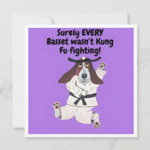 Zeker NIET elke Basset vocht met Kung Fu! Kaart