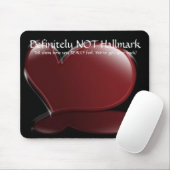 Zeker NIET Hallmark Mousepad Muismat (Met muis)