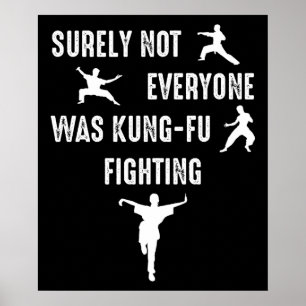 Zeker niet iedereen was kung-Fu aan het vechten Poster