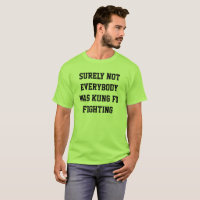 Zeker niet iedereen was kung fu aan het vechten!