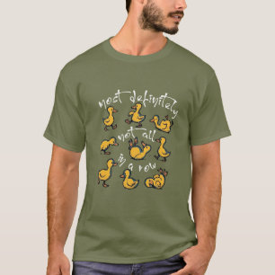 Zeker Niet Op Een Rij Grappige Moeder Schattige Ee T-shirt