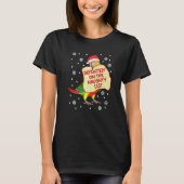 Zeker op Naughty List I Green Cheek Pineappel T-shirt (Voorkant)
