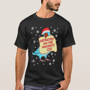 Zeker op Naughty List Parrot I Blue Indian Ri T-shirt
