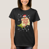 Zeker op Naughty List Parrot I Mustache Para T-shirt (Voorkant)
