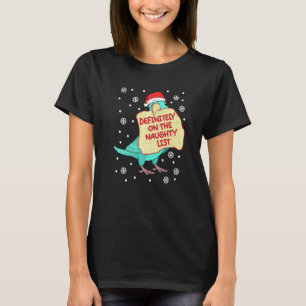 Zeker Op Stoute Lijst Papegaai I Turquoise Parkiet T-shirt