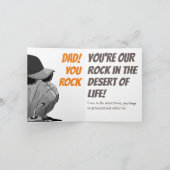 Zeker Papa: Een Vaderdag Tributo Kaart (Binnen)