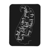 Zeker weten dat mijn leven niet perfect is, maar m magneet (Verticaal)