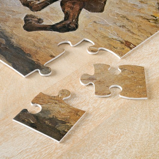 Zeker weten: een Amerikaanse Cavalry-trooper in de Legpuzzel (Zijkant)