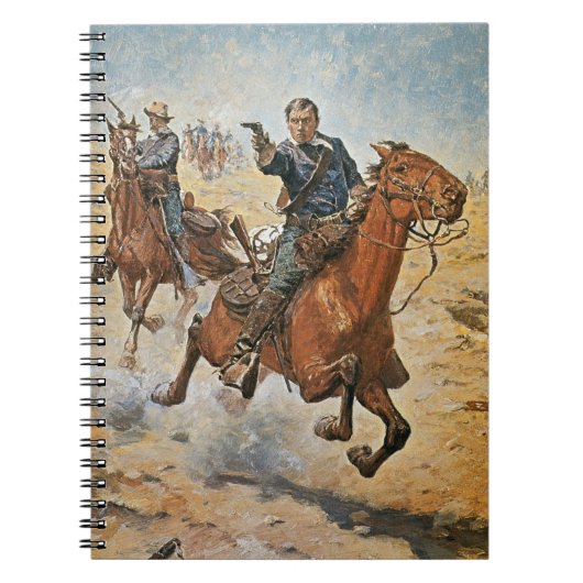 Zeker weten: een Amerikaanse Cavalry-trooper in de Notitieboek (Voorkant)