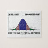 Zeker ... Wie heeft het nodig? Wanneer u Stats heb Legpuzzel (Horizontaal)