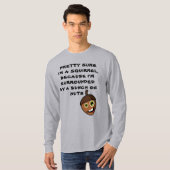  ZEKERHEID DAT IK EEN SQUIRREL BEN - gek T-shirt (Voorkant volledig)
