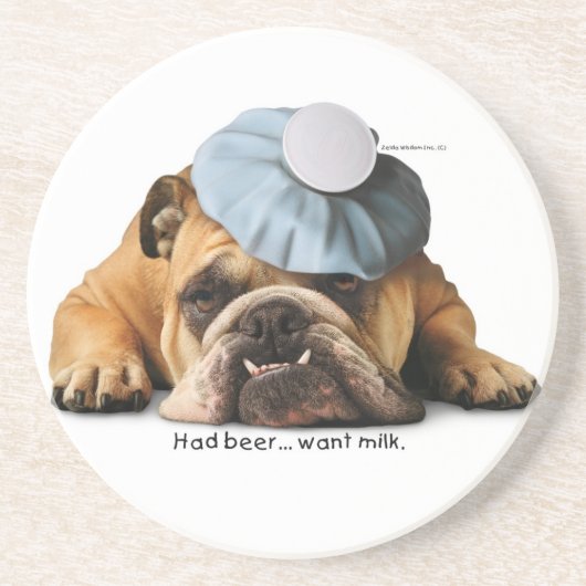 Zelda-bier/onderzetters Zandsteen Onderzetter (Voorkant)