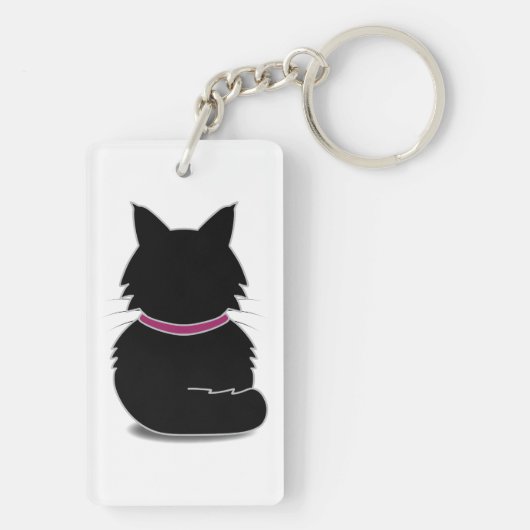 Zelda de Black Cat Sleutelhanger (achterkant)