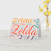Zelda Kaart (Gele Bloem)