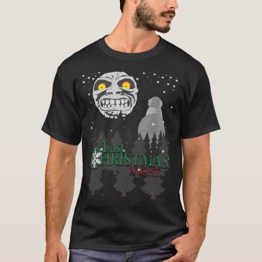 Zelda Majora's Mask T-shirt. CHRISTMAS T-shirt (Voorkant)