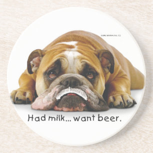 Zelda-melk/bier-onderzetters Zandsteen Onderzetter