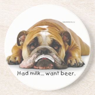 Zelda-melk/bier-onderzetters Zandsteen Onderzetter