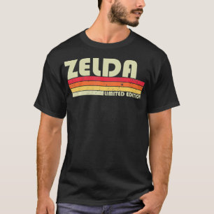 ZELDA-naam Persoonlijke retro  80-90-geboorte T-shirt
