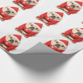 Zelda Santa Joy Wrapping Paper Cadeaupapier (Hoek)