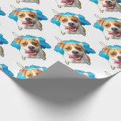 Zelda the Bulldog Cadeaupapier (Hoek)