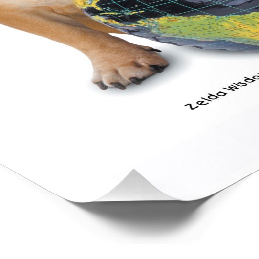 Zelda's Poster Goed in de wereld (Hoek)