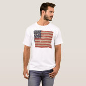 Zelden 1850-1865 Periode 25 sterren Amerikaanse vl T-shirt (Voorkant volledig)