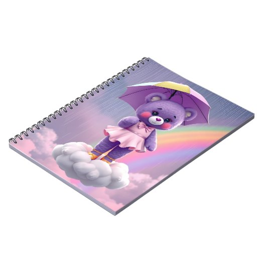 Zelden Beer ~ Paarse Notitieboek (Linkerzijde)