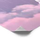 Zelden Beer ~ Paarse Poster (Hoek)