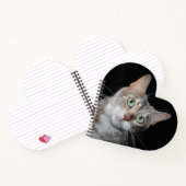 Zelden blauw gemarmerd bengaal kat fotografie notitieboek (Binnen)