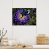 Zelden blauw olifant poster (Keuken)