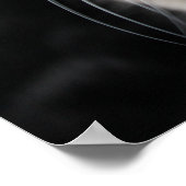 Zelden blauwe, gemarmerde bengalige kat foto poster (Hoek)