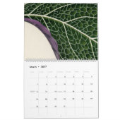 Zelden Botanische  Leaf Illustratie Kalender (Mar 2027)