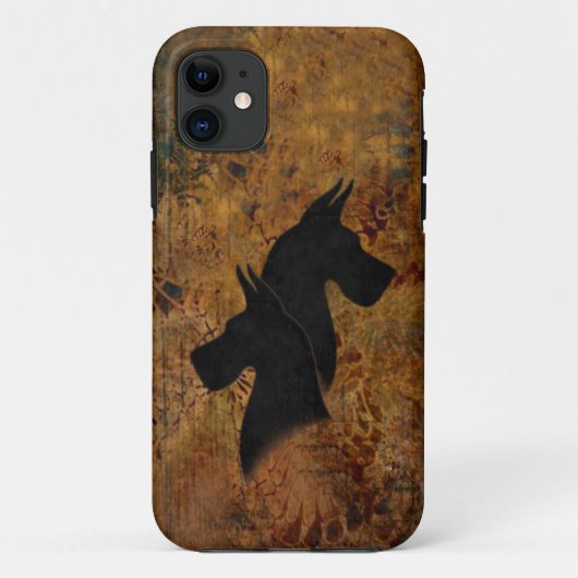 Zelden daar IPhone 5 met grote Denen Case-Mate iPhone Case (Achterkant)