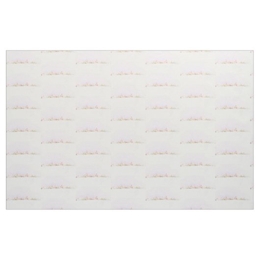 Zelden daar roze Abstract landschap Stof (Fat Quarter)
