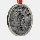 Zelden - Early American Coin Metalen Ornament (Rechts)