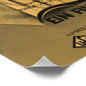 Zelden en beroemd poster METROPOLIS film (Hoek)