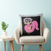 Zelden ERTE-ontwerp "Mimi" (gekleurd) Kussen (Stoel)