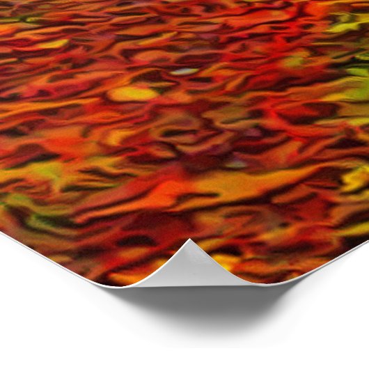 Zelden gebruikte weg, afdrukken poster (Hoek)