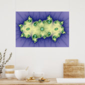 Zelden Gem - Fractal Poster (Keuken)