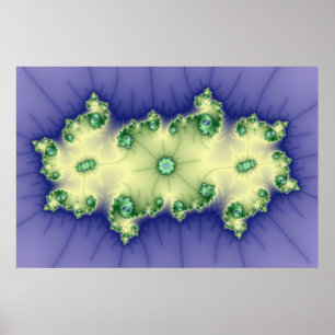Zelden Gem - Fractal Poster