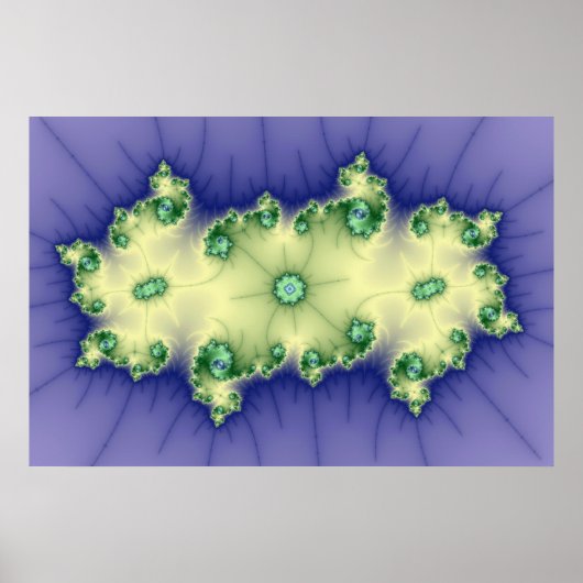 Zelden Gem - Fractal Poster (Voorkant)