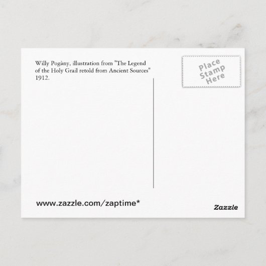 Zelden Illustratie 1912  Fantasy Briefkaart (Achterkant)