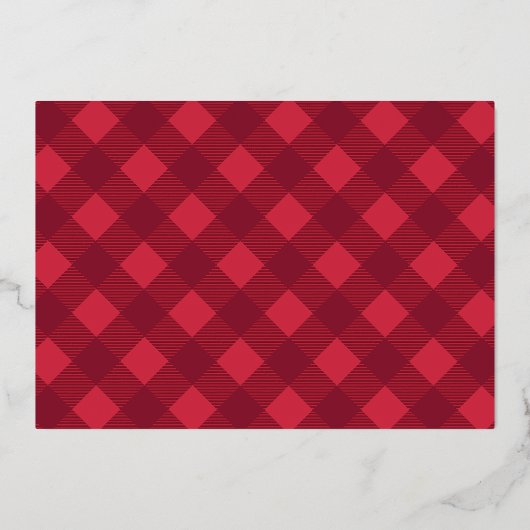 Zelden Kalm Altijd Helder Kerst Foto Folie Feestdagenkaart (Achterkant)