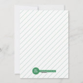 Zelden Kalme, Altijd Helder Aangepaste Kleur Foto  Feestdagenkaart (Achterkant)