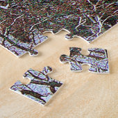 Zelden Kasteel van Campbell Clan in de sneeuwpuzze Legpuzzel (Zijkant)