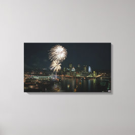ZELDEN**Pittsburgh Fotobehang Canvas Afdruk