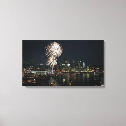 ZELDEN**Pittsburgh Fotobehang Canvas Afdruk (Voorkant)