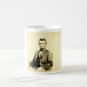 ZELDEN President Abraham Lincoln STEREOVIEW VINTAG Koffiemok