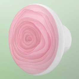 Zelden roze zuurverf Roos subtiel roze Keramische Knop