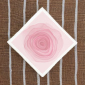 Zelden roze zuurverf Roos subtiel roze Servet